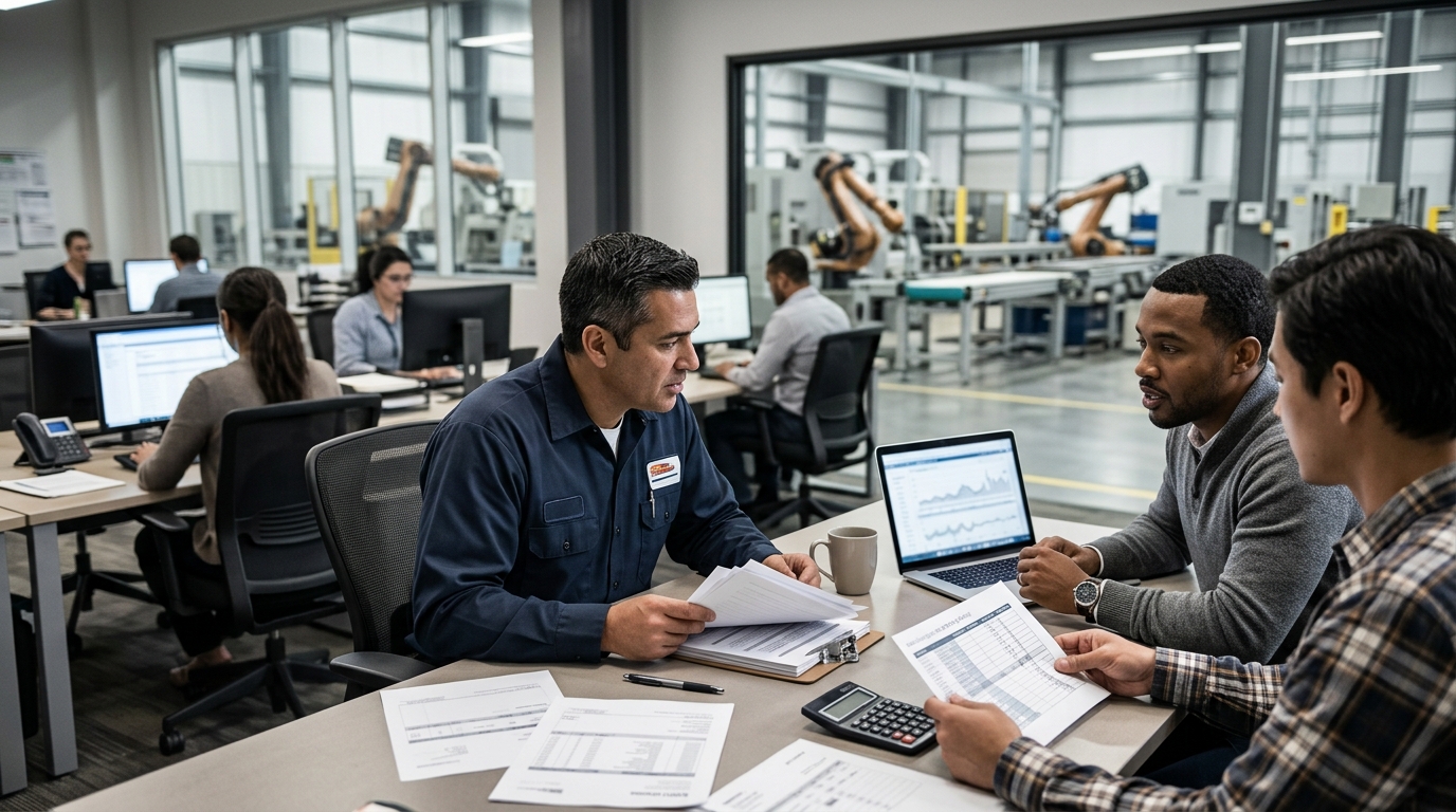 Illustration: Short-term Manufacturing Loans for Payroll: A 2026 Survival Guide